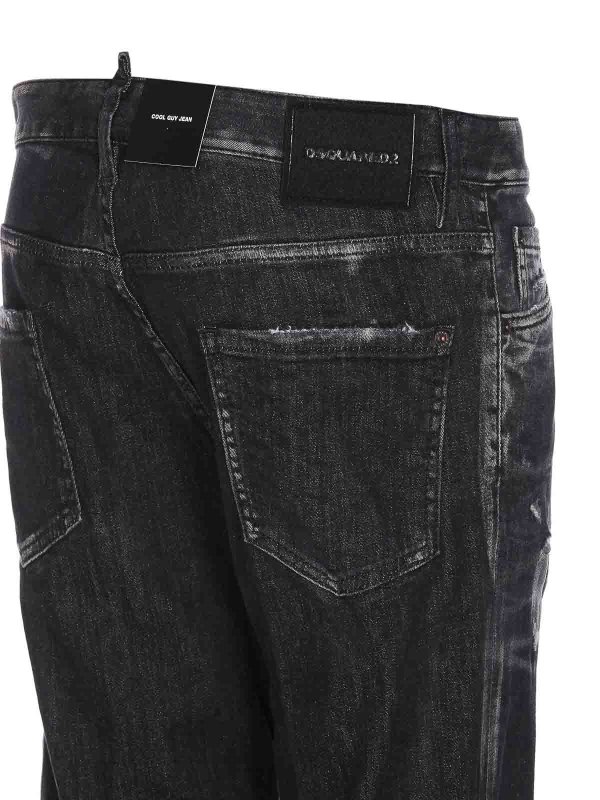 The Best Shops DSQUARED2: Jeans Rectos - Jeans- Negro