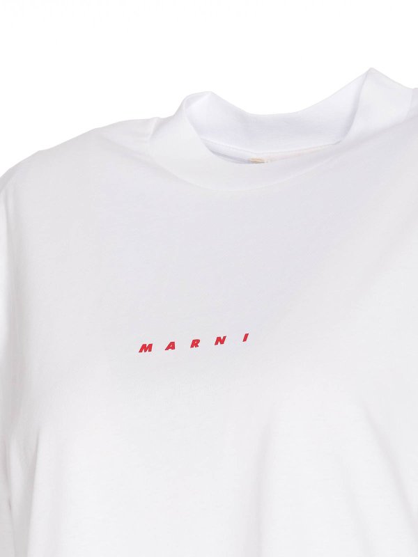The Best Shops Marni: T-shirts - T-Shirt - Weiß