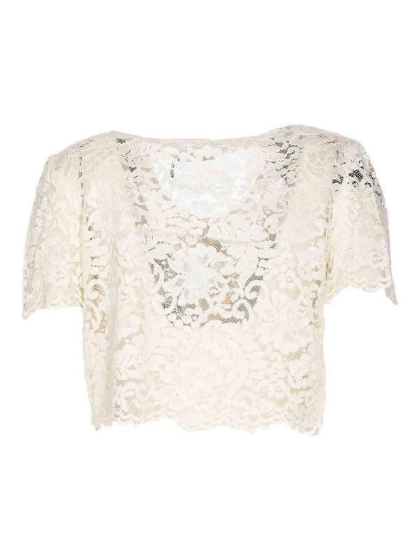 Self Portrait: Tops und Tank Tops online - Top - Weiß