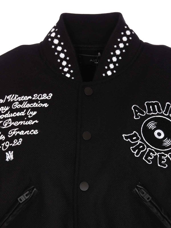Varsity jacket shop online: AMIRI