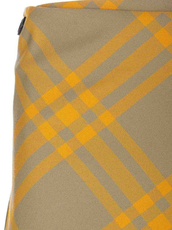 Midirock - Gelb shop online: BURBERRY