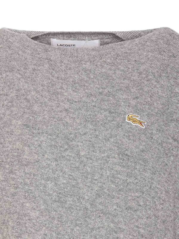 クルーネック - グレー shop online: COMME DES GARCONS