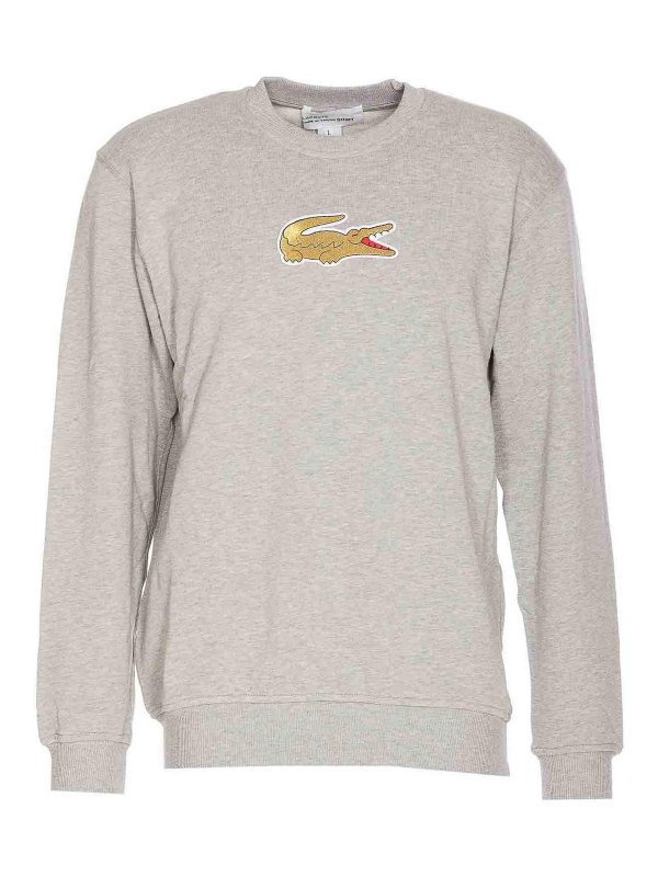 COMME DES GARCONS: Felpe e maglie - Felpa cdg x lacoste