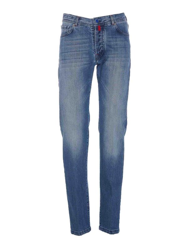 KITON: bootcut jeans - Denim jeans