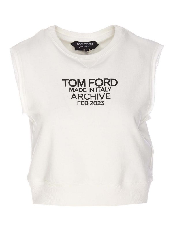 TOM FORD: Tops & Tank tops - Logo top