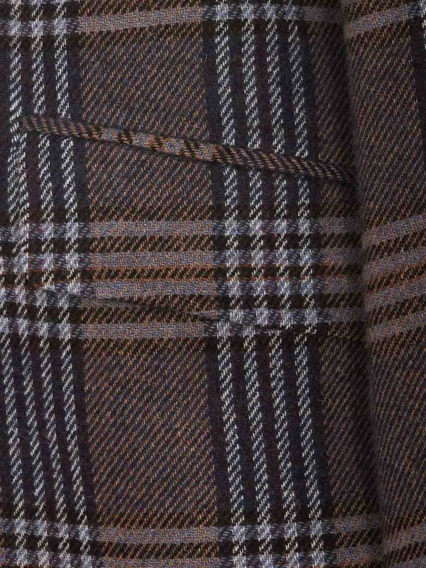 The Best Shops ETRO: short coats - Tartan coat