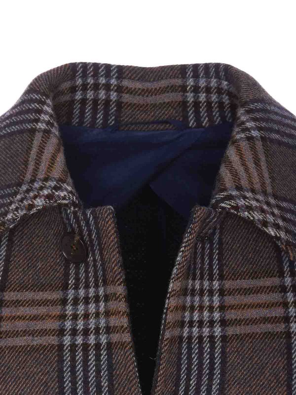Tartan coat shop online: ETRO