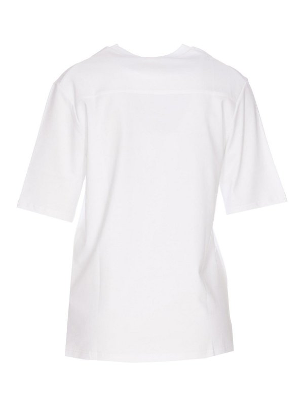 JIL SANDER: T-shirts online - T-Shirt - Weiß