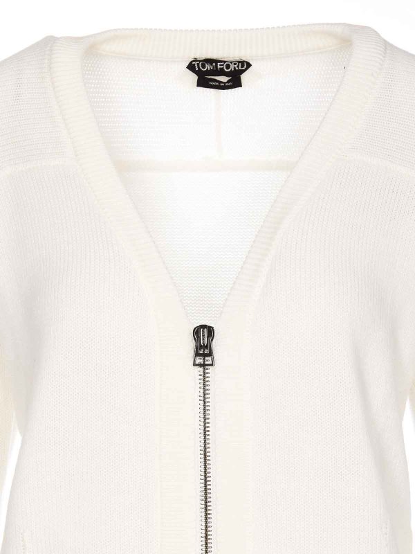 Cárdigan - Blanco shop online: TOM FORD