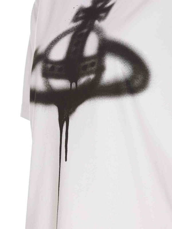 Spray orb t-shirt shop online: VIVIENNE WESTWOOD