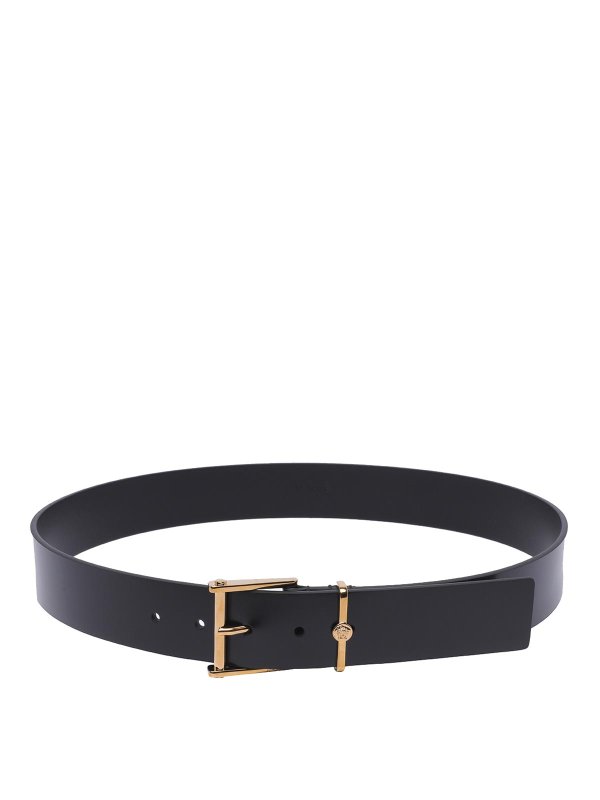 VERSACE: Cinturones - Cinturón - Negro