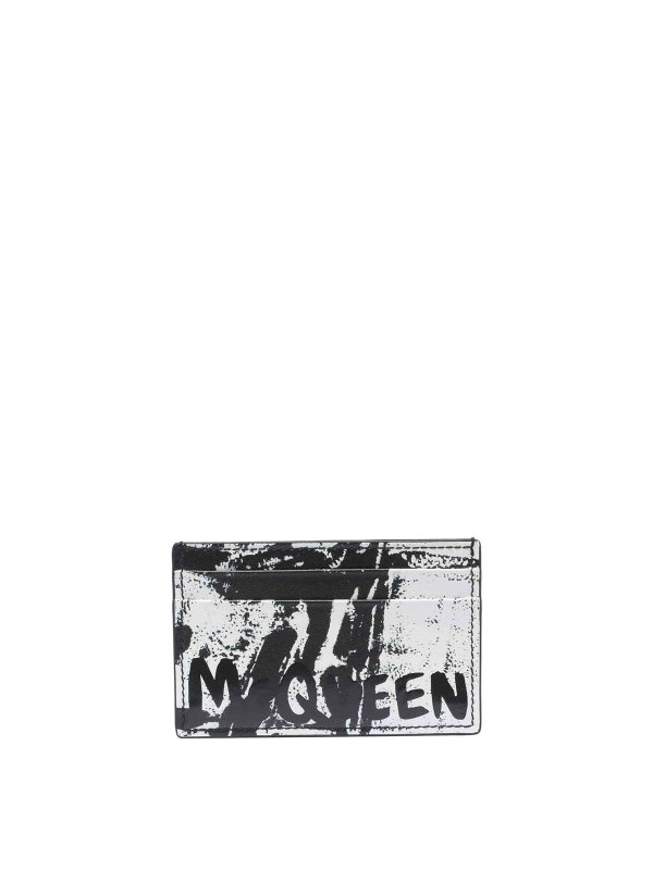 ALEXANDER MCQUEEN: pochette - Porta carte con logo