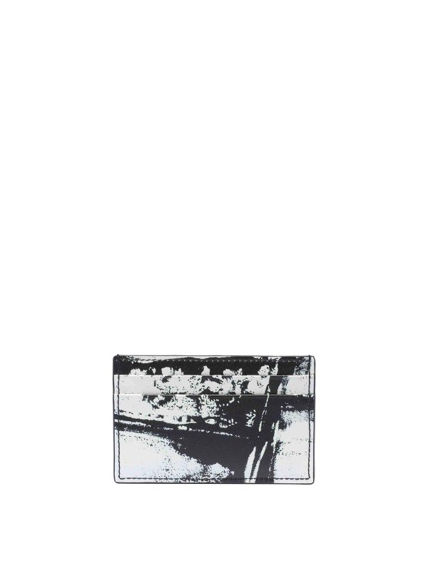 ALEXANDER MCQUEEN: pochette online - Porta carte con logo