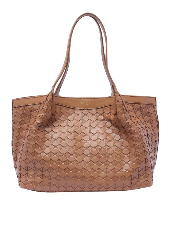 Serapian: cross body bags - Small secret mosaico tote bag