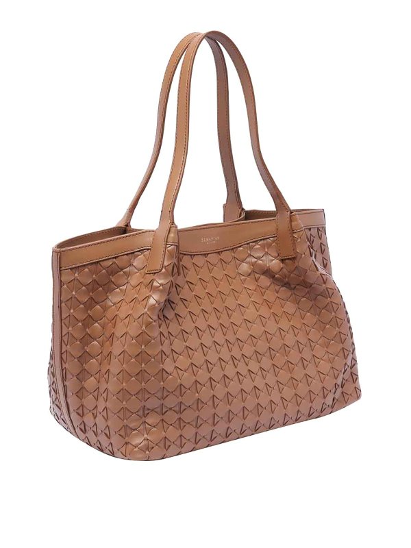 Serapian: cross body bags online - Small secret mosaico tote bag