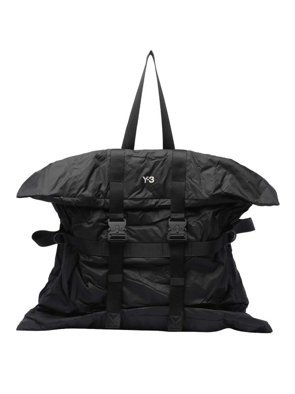 Y-3: クロスボディバッグ - クロスボディバッグ - 黒