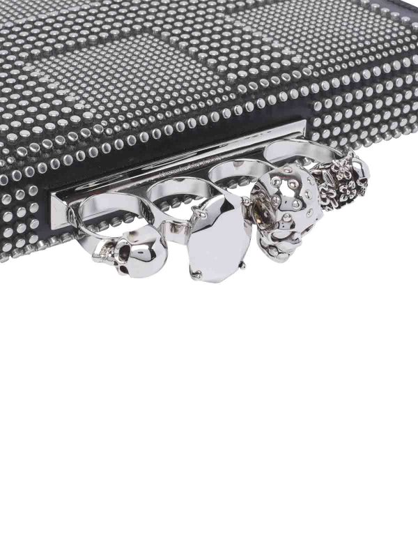 Studded hand bag shop online: ALEXANDER MCQUEEN