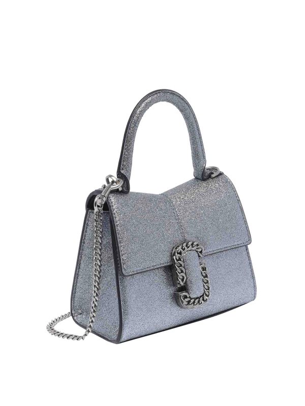 MARC JACOBS: Handtaschen online - Shopper - Silber