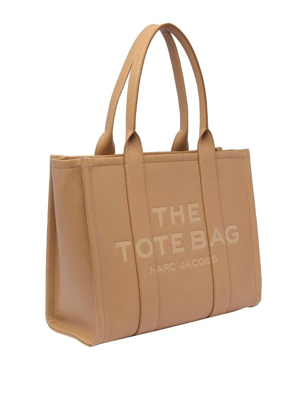 MARC JACOBS: borse a tracolla online - La borsa tote grande in pelle