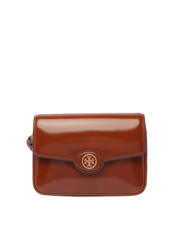 TORY BURCH: cross body bags - Robinson shoulder bag convertible