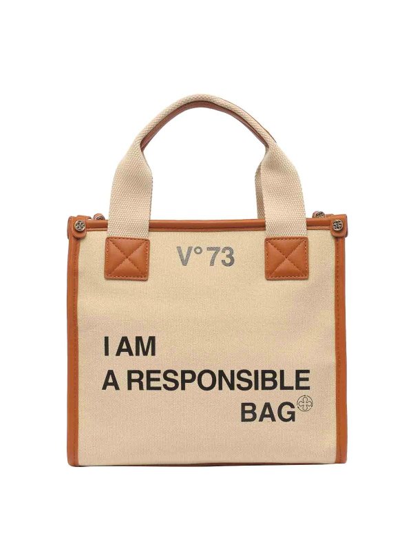 v°73: cross body bags - Responsibility bis tote bag