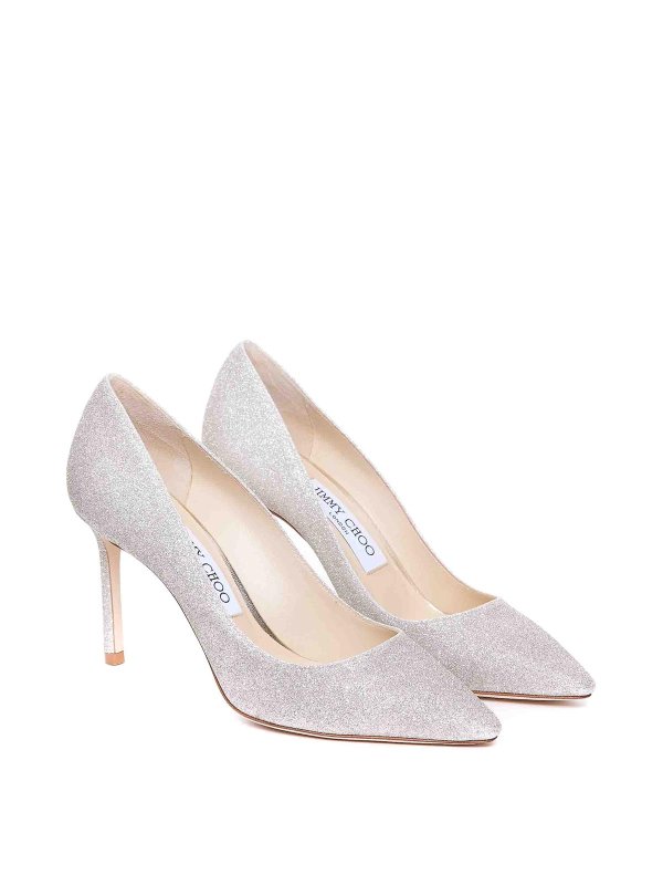 Jimmy Choo パンプス - 銀 - シルバー|ROMY85DGZPLATINUMICE
