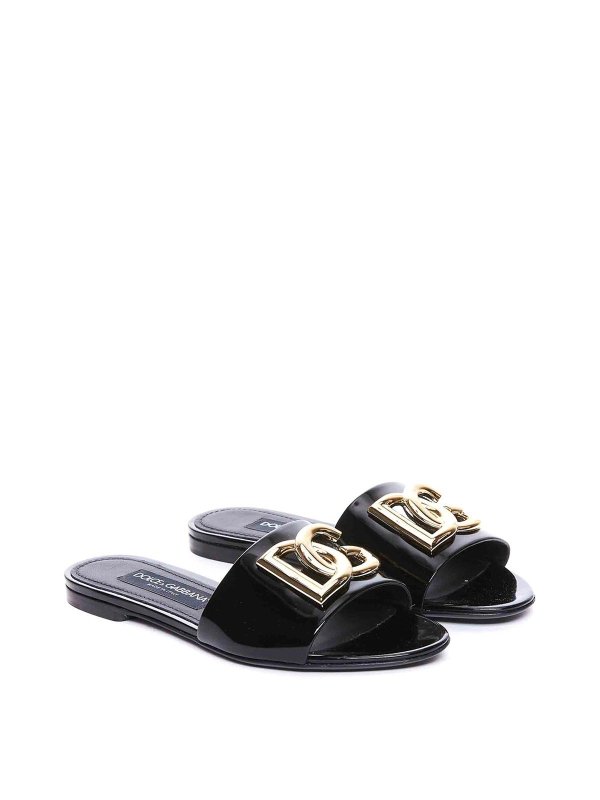 サンダル - 黒 shop online: DOLCE & GABBANA