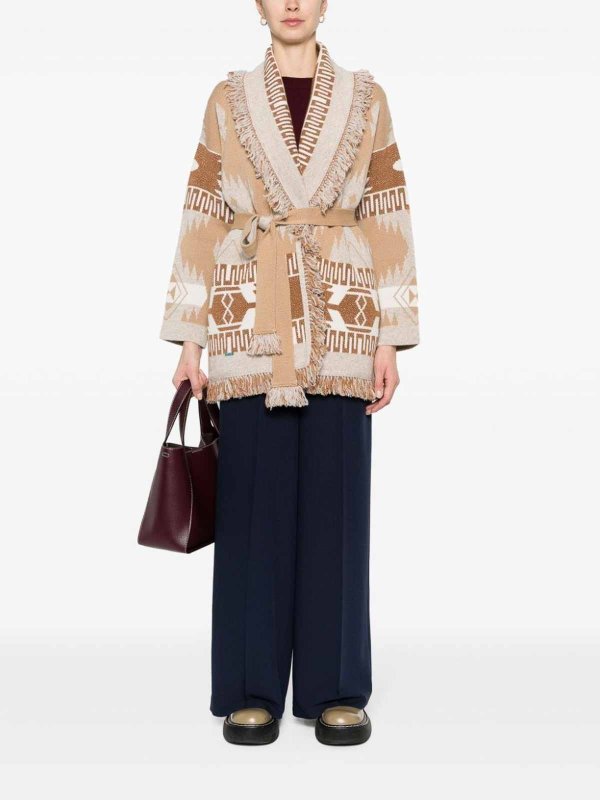 The Best Shops ALANUI: Cardigans - Cardigan - Beige