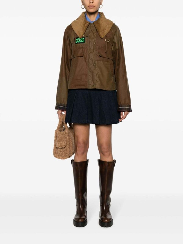 Barbour x ganni jacket shop online: BARBOUR