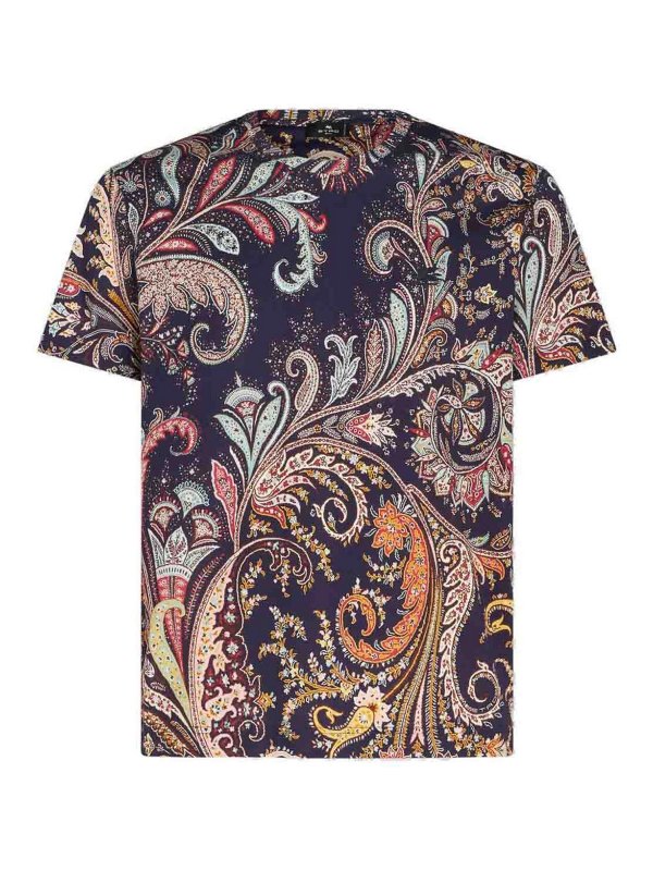 ETRO: T-shirts - T-Shirt - Multicolore