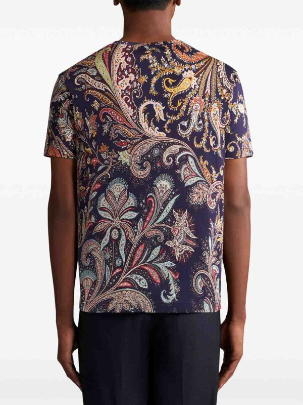 ETRO: T-shirts online - T-Shirt - Multicolore