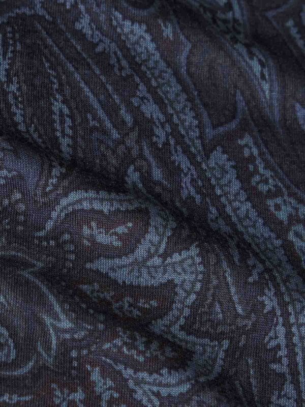 T-shirt with paisley print shop online: ETRO