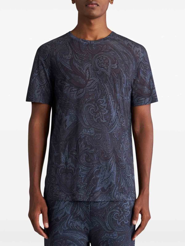 The Best Shops ETRO: T-shirt with paisley print