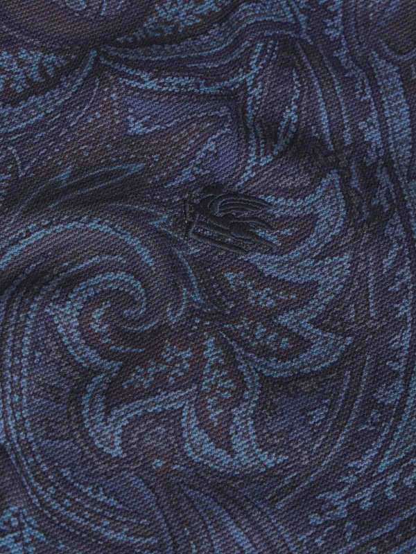 ETRO: Poloshirts online - Poloshirt - Blau