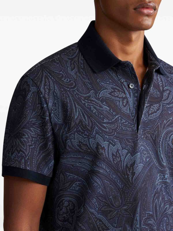 Poloshirt - Blau shop online: ETRO