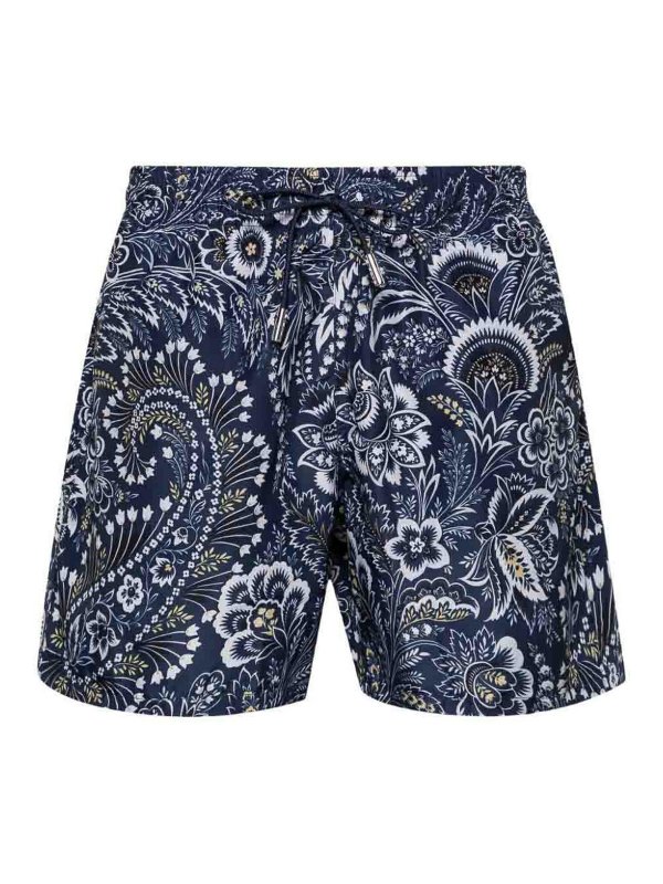 ETRO: Costumi piscina e boxer - Costume da bagno con stampa paisley