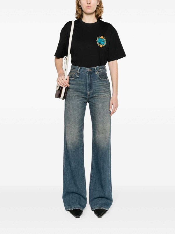 Pegasus motif t-shirt shop online: ETRO