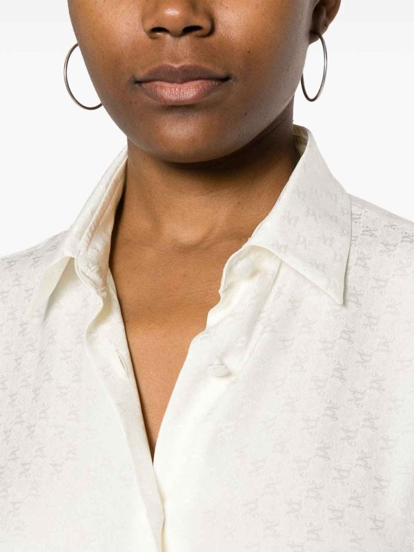 シャツ - 白 shop online: Palm Angels