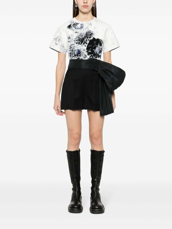 ALEXANDER MCQUEEN buy online ショートパンツ - 黒