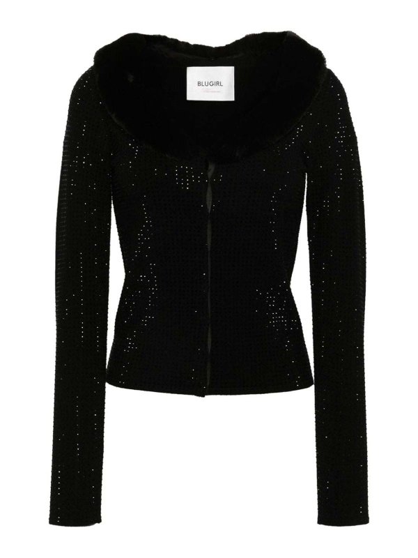 BLUGIRL: Cárdigans - Cárdigan - Negro