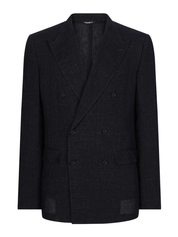DOLCE & GABBANA: Chaquetas casual - Chaqueta Casual - Negro