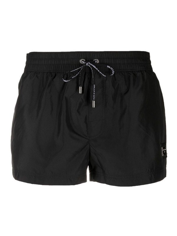 DOLCE & GABBANA: Shorts de bain - Maillot De Bain - Noir