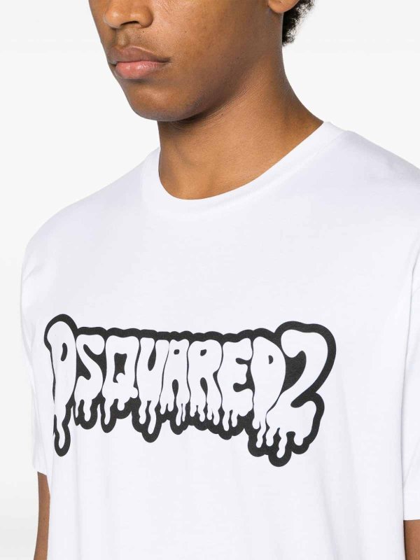 DSQUARED2: Tシャツ online - Tシャツ - 白