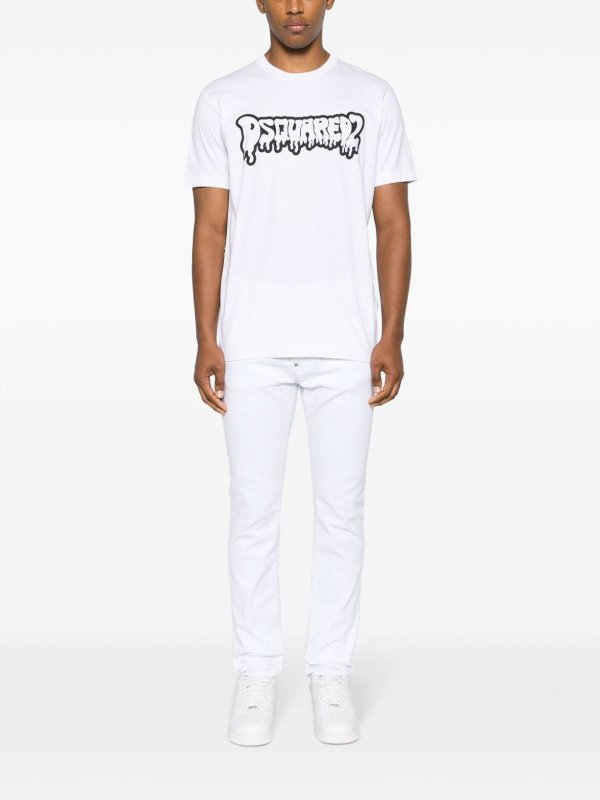 The Best Shops DSQUARED2: Tシャツ - Tシャツ - 白