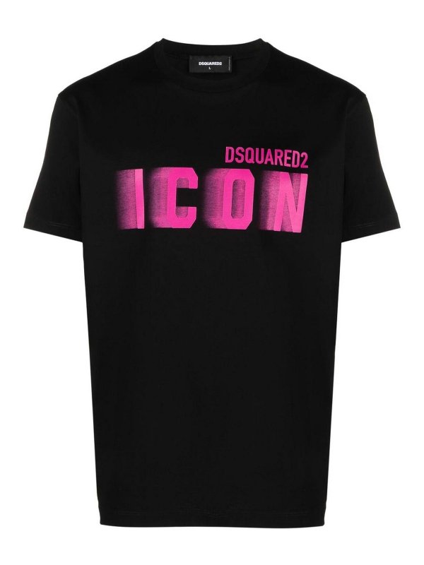 DSQUARED2: Camisetas - Camiseta - Negro