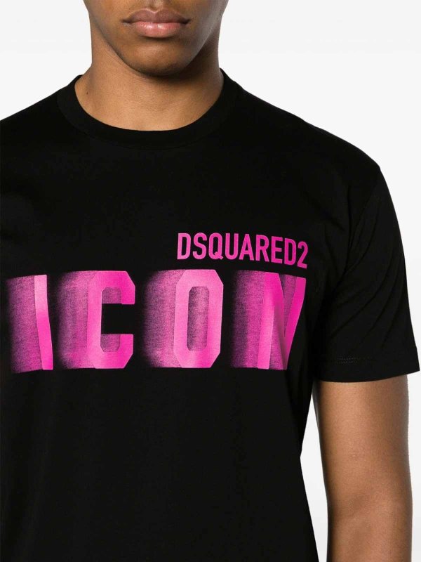 DSQUARED2: Camisetas online - Camiseta - Negro