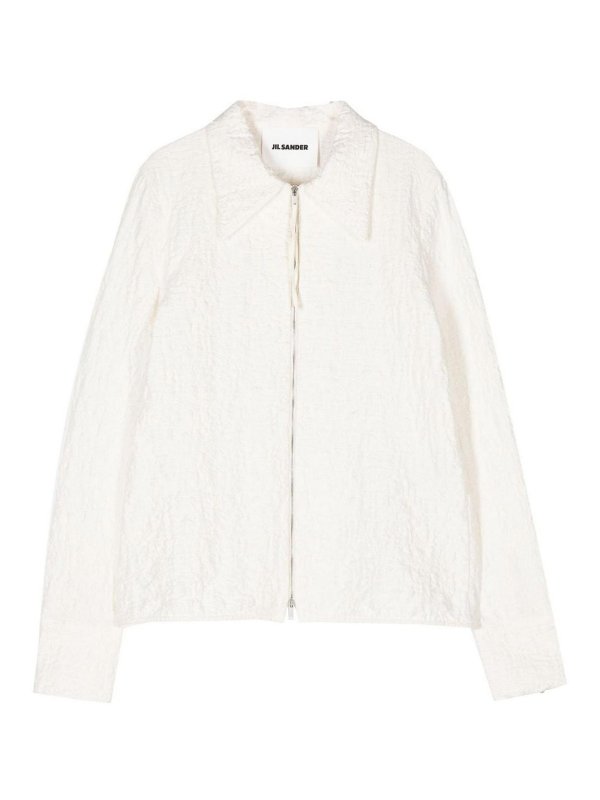 JIL SANDER: Hemden - Hemd - Weiß