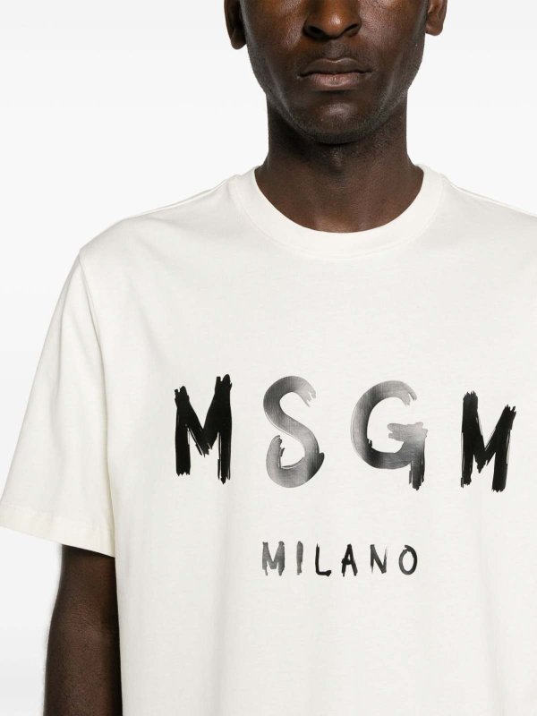 m.s.g.m.: T-shirts online - T-Shirt - Weiß