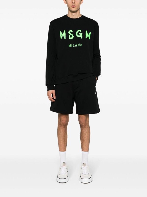 m.s.g.m.: Hosen Shorts online - Shorts - Schwarz