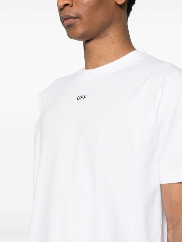 OFF-WHITE: Camisetas online - Camiseta - Blanco